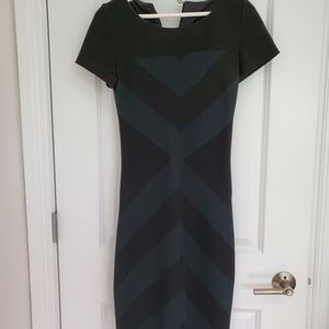 Black and Green dress